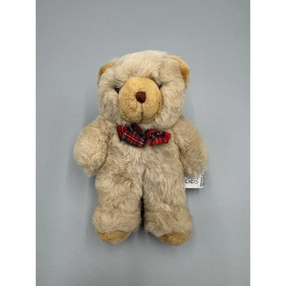 Vtg 1993 Chosun Just Friends Stuffed Brown Teddy Bear Plush 8